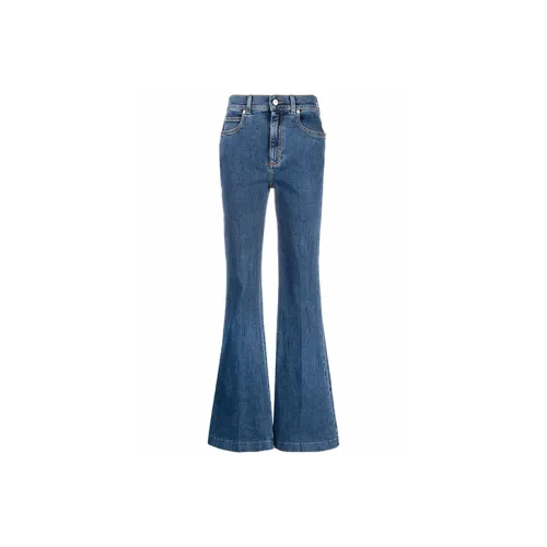 Alexander McQueen Blue Women's Jeans  
Александр Маккуин Синий Женские Джинсы