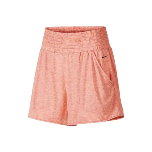 NIKE Розовые Женские Повседневные Шорты