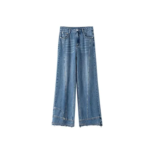 BANANA CICI Синие Женские Джинсы