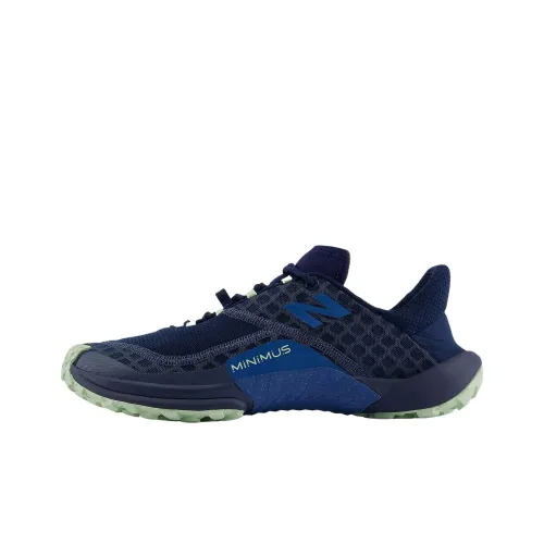 New Balance Minimus Trail Low Топ Беговые кроссовки Мужской Синий 2E