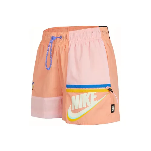 Nike Ecstatic Темно-красные Женские Повседневные Шорты