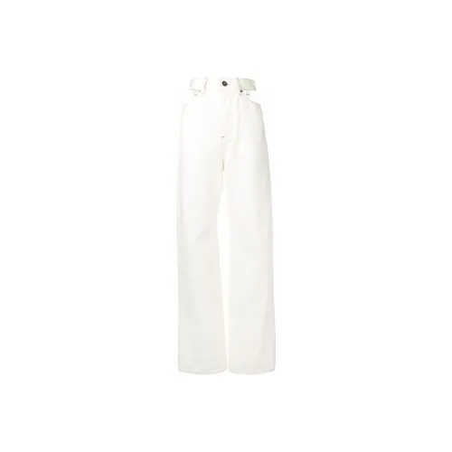 Maison Margiela Белые Женские Джинсы