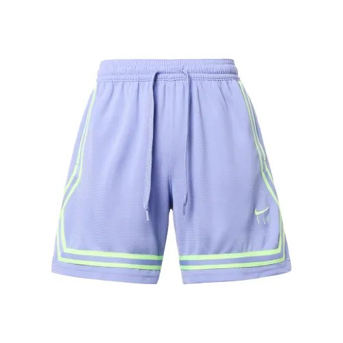 NIKE Фиолетовые Женские Повседневные Шорты