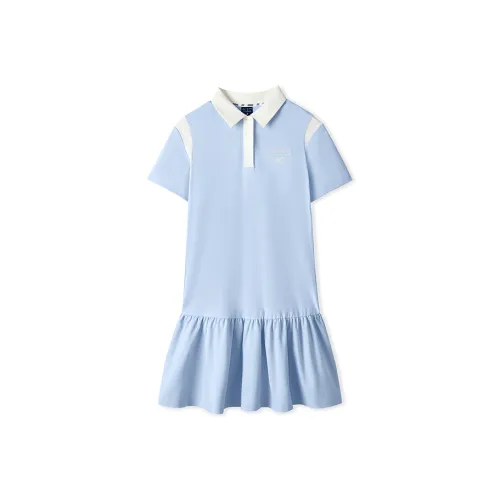 Skechers Sports Life Collection Короткий рукав Платье Женское Xenon GAS Синий