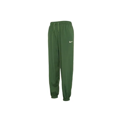NIKE STEM Зеленые Женские Вязаные Тренировочные Брюки