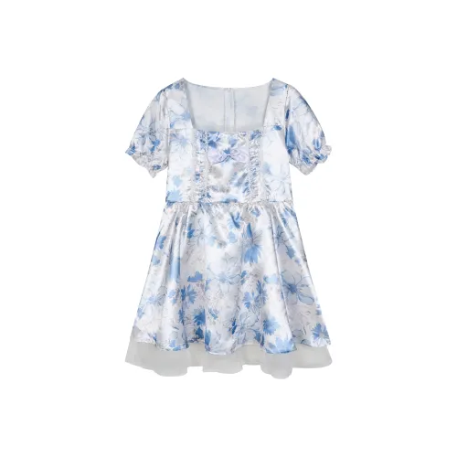 Лето будет проведено после ужина. Короткий рукав платье женское многоцветное