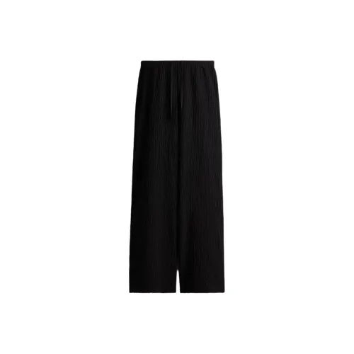 H&M Черные Женские Повседневные Брюки