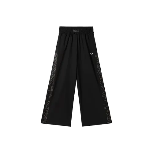Champion SS25 Повседневные брюки Европейская версия Женские Черный