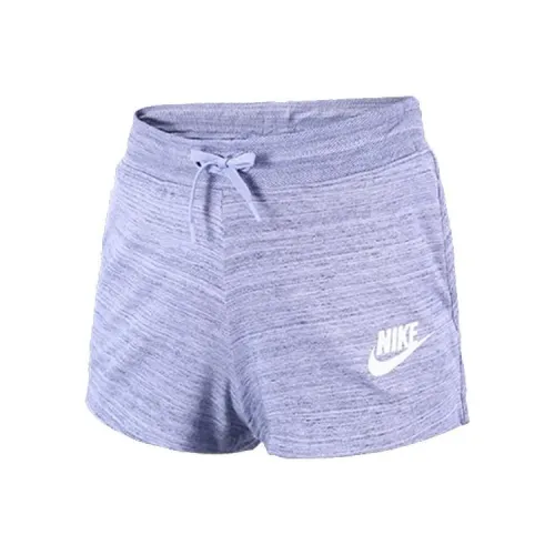 NIKE Фиолетовые Женские Повседневные Шорты