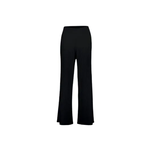 ALLUDE Черные Женские Повседневные Брюки