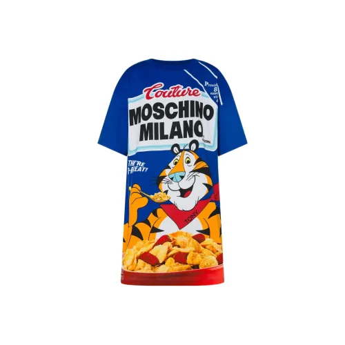 MOSCHINO Blue Женские Короткие Платья с Рукавами