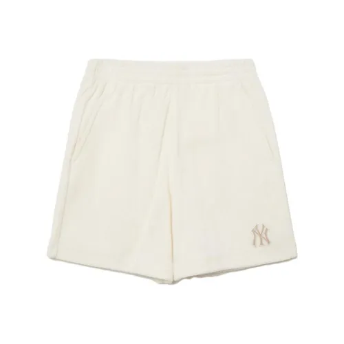 MLB Basic Terry Shorts Повседневные шорты Женские Белые