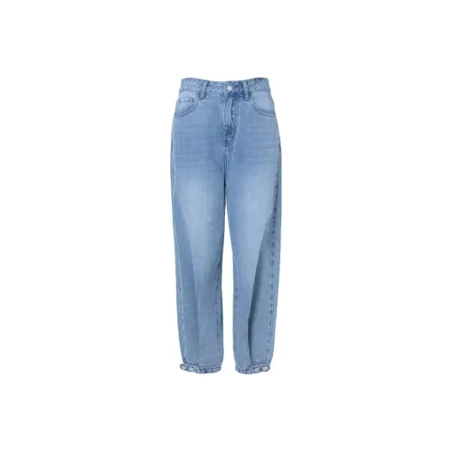 LOFT SHINE Синие Женские Джинсы