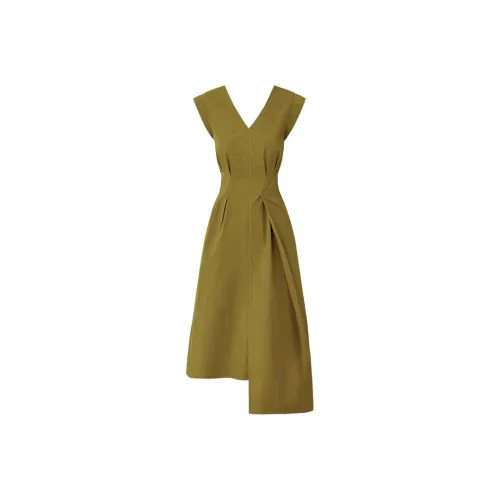 THE SEA LIFE Платье Женское Мохово-зеленый