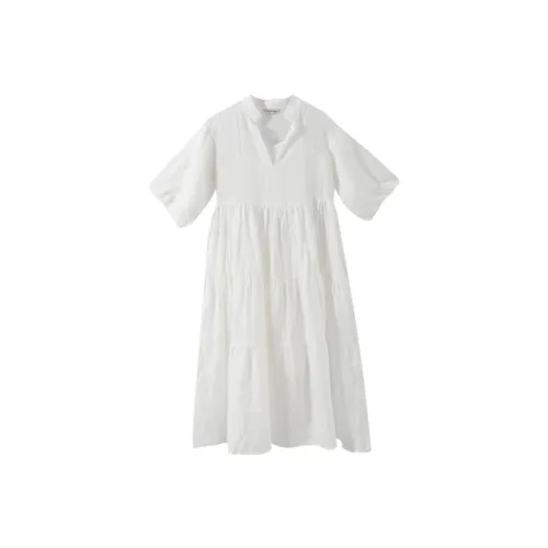 YUMOMO STAR Платье Женское Сказочное Белое