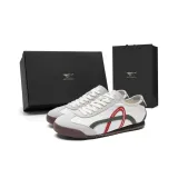 Белый, зеленый (стандартный размер кожаной обуви)