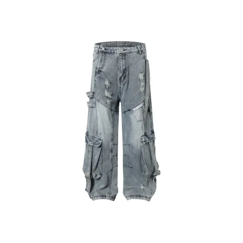 FOCOS STUDIO Светло-синие женские джинсы