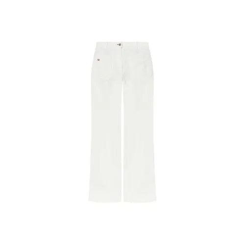 Victoria Beckham Белые Женские Джинсы