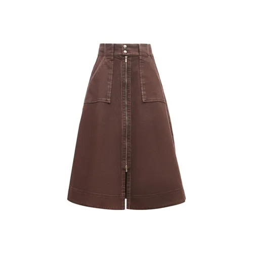 Only Женские джинсовые длинные юбки