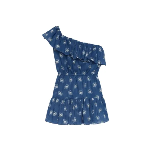 GUCCI SS23 Без рукавов Платье Женское Синее