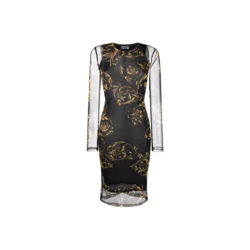 VERSACE JEANS COUTURE SS22 Платье Женское Черное