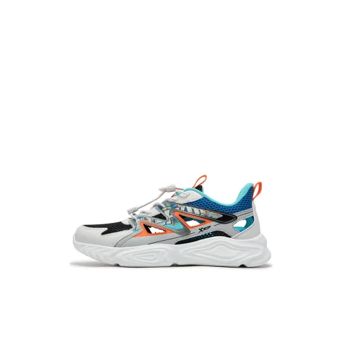 XTEP Детская повседневная обувь Low Top Черный Micro White Kids