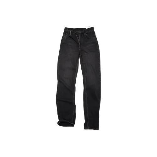 Acne Studios Джинсы 1977 Женские Черные