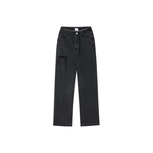 KING PRINCE Джинсы Женские Черные