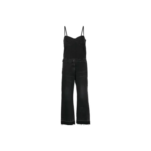 Sacai Черный Женские Комбинезоны