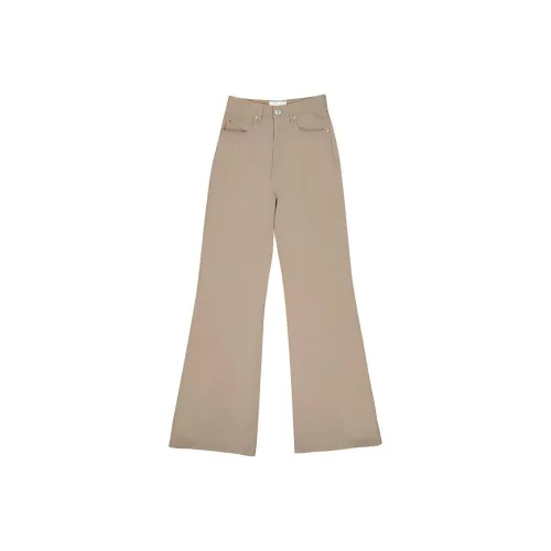 AMIPARIS Повседневные брюки Женские Бежевые