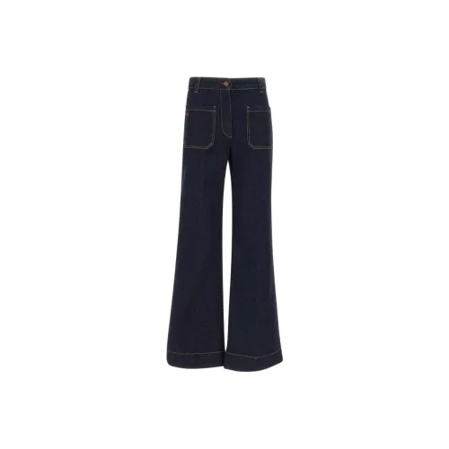 Victoria Beckham Синие Женские Джинсы