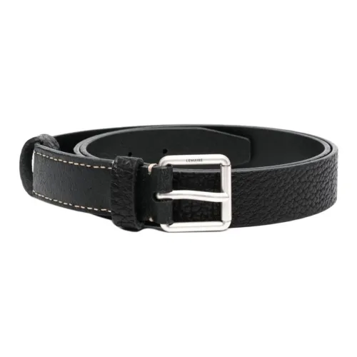 Lemaire Воловья кожа Сплав Кожаные ремни Мужской Черный