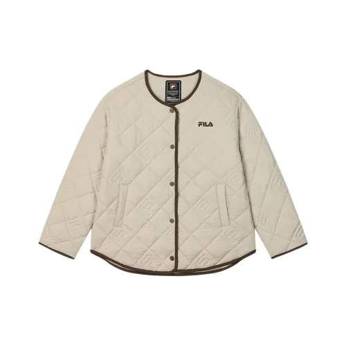 FILA Пуховая куртка Женская Зрелая но не Спелая Желтая