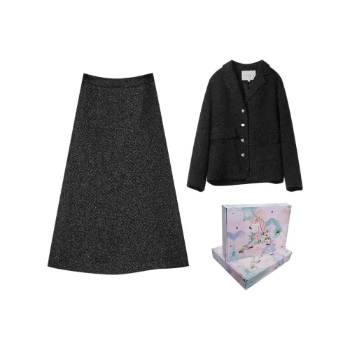 ANNECHEN Бизнес-костюм женский черный