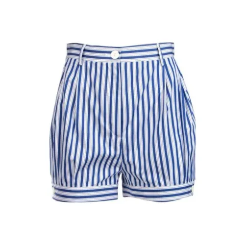 PRADA Синие Женские Повседневные Шорты