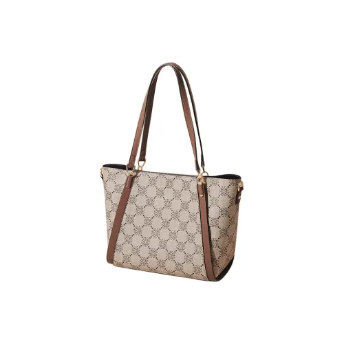 Old Man's Head Сумка Tote из синтетической кожи сумка через плечо женская кофейного хаки цвета