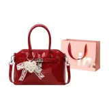 Красный + Украшение + Сумка для покупок