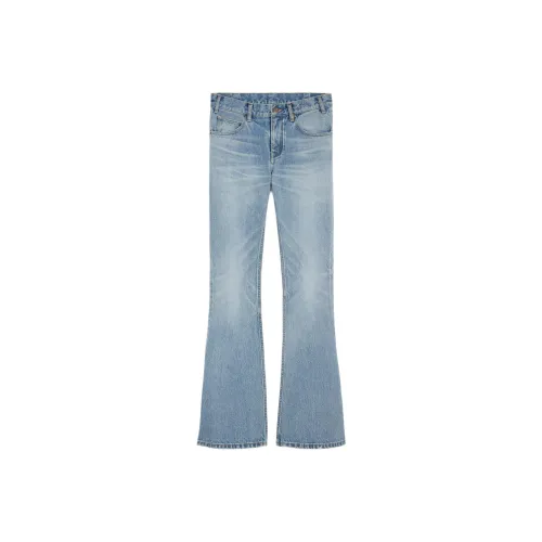 CELINE SS25 Джинсы Женские Стальной Синий