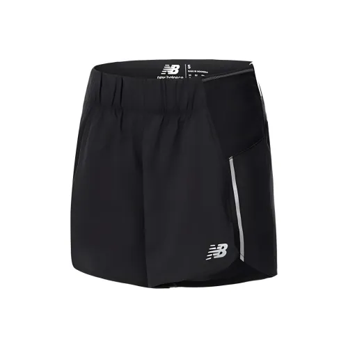 New Balance Черные Женские Повседневные Шорты