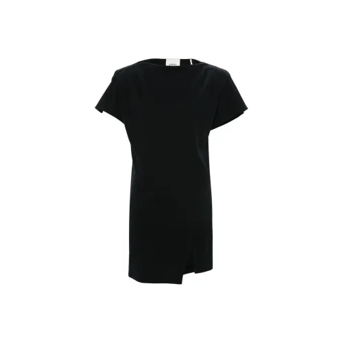 ISABEL MARANT Черное Женское Короткое Платье с Рукавами