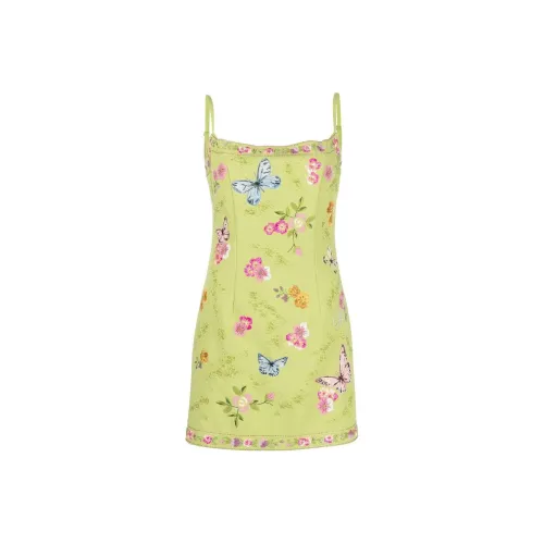 Blumarine Зеленые Женские Платья без рукавов