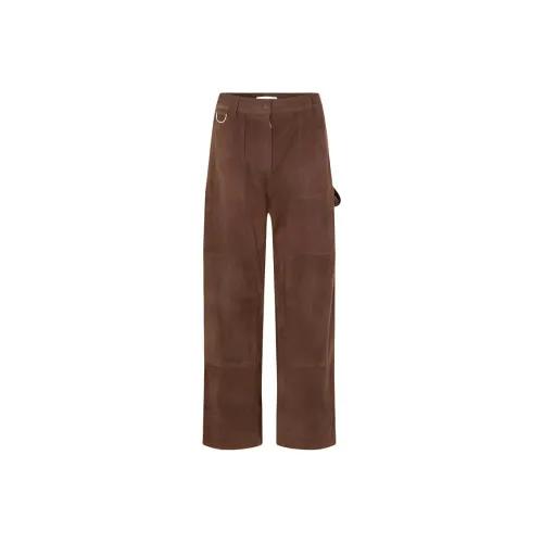 Saks Potts Повседневные брюки Женские Шоколад