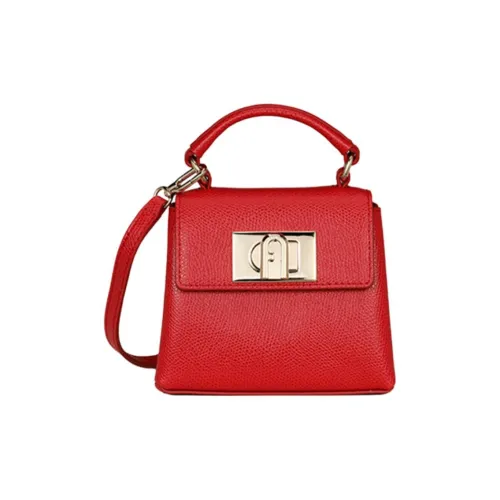 Furla 1927 Collection Сумка через плечо из коровьей кожи мини-сумка женская красная