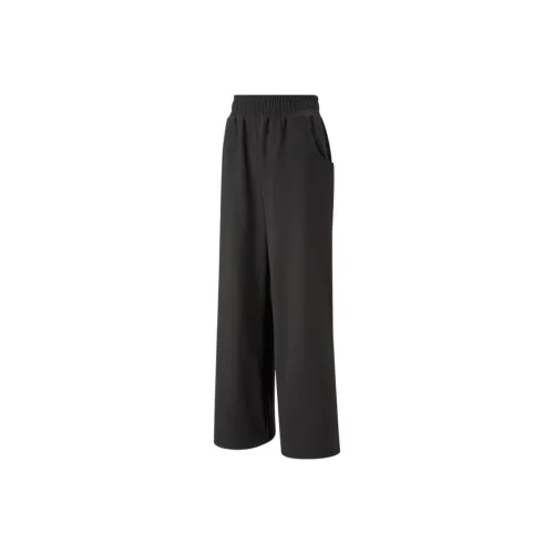 PUMA INFUSE Широкие брюки DK Вязаные Тренировочные брюки Женские Черный