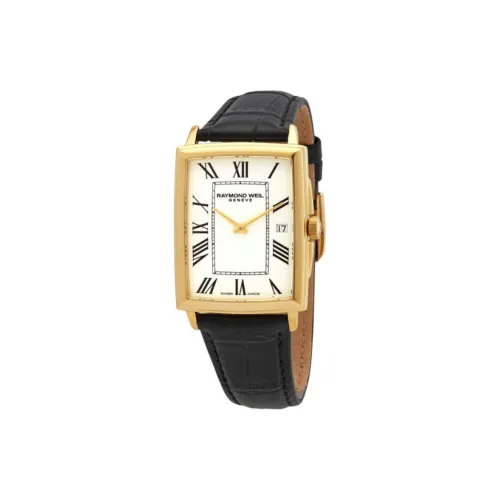 Raymond Weil Кварцевый механизм Мужские часы 37,25mm*29,6mm Белый