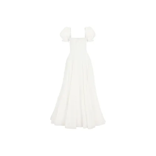 Selkie Коллекция SS24 Короткий рукав Платье Женское цвет Слоновая кость