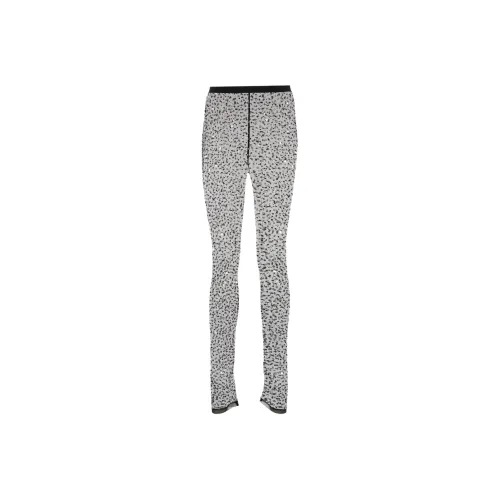 ISABEL MARANT Серебряные Женские Леггинсы
