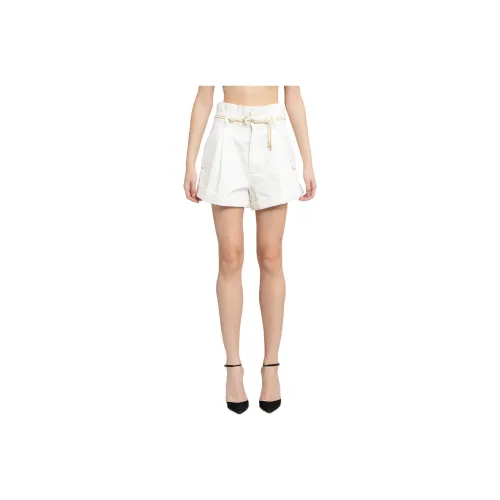 Zimmermann SS22 Повседневные шорты Женские Белые