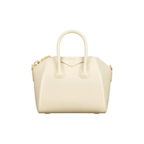 Givenchy Antigona Телячья кожа Сумка через плечо Мини Женская Кремовый