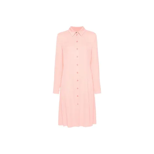 Ports 1961 Розовые Женские Длинные Платья с Рукавами